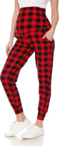 Miniatura 62 de Leggings Depot Pantalones de maternidad para mujer, sobre el vientre, pantalones deportivos casuales para descansar