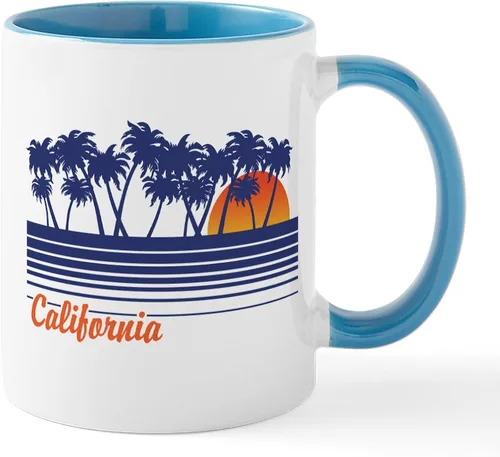 Miniatura 12 de CafePress Taza de café de cerámica de 11 oz (11.0 fl oz) de San Francisco Blanco - Taza San Francisco
