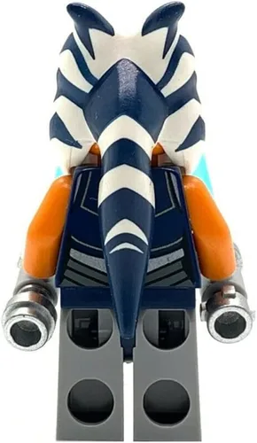 Miniatura 2 de LEGO Star Wars: Ahsoka Tano con doble sable de luz (overol azul oscuro)