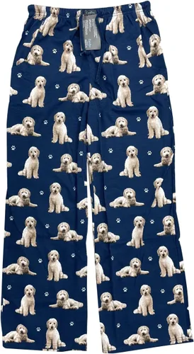 Miniatura 2 de Goldendoodle - Pantalón de pijama unisex ligero de mezcla de algodón, súper suave y cómodo, perfecto para regalos Goldendoodle