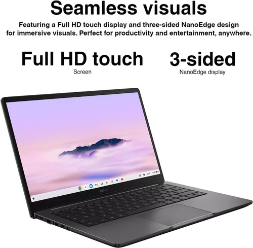 Miniatura 3 de ASUS Chromebook Plus CX34 Pantalla táctil FHD de 14.0 pulgadas con pantalla NanoEdge de 3 lados