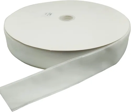 Miniatura 30 de Bobina de cinta de terciopelo de 10 yardas, disponible en muchos colores (Beige, 1 1/2 pulgadas)