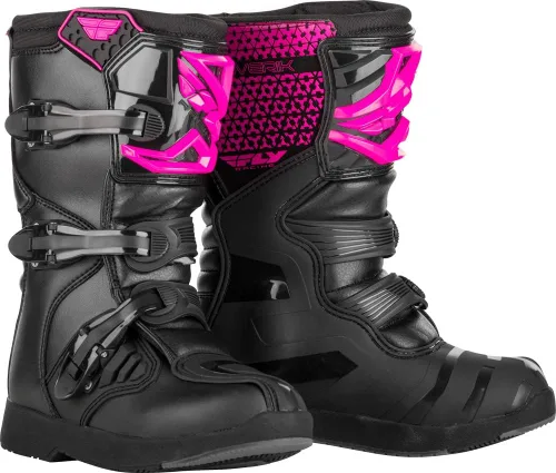 Miniatura 5 de Fly Racing Maverick MX - Botas juveniles y mini Negro