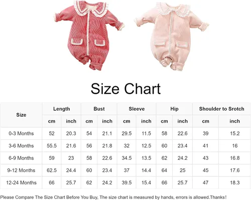Miniatura 7 de Yierying Ropa de bebé para recién nacido, lindo mameluco de una pieza para bebé