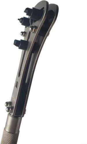Miniatura 3 de OTOOLWORLD Herramienta de reparación de abridor de caja de tornillo para reloj, llave grande y 12 puntas (caja trasera de reloj de 2.165 in)