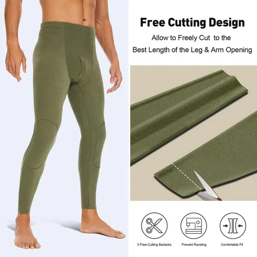 Miniatura 3 de SIMIYA Ropa interior térmica para hombre, ropa interior térmica ultra suave para hombre