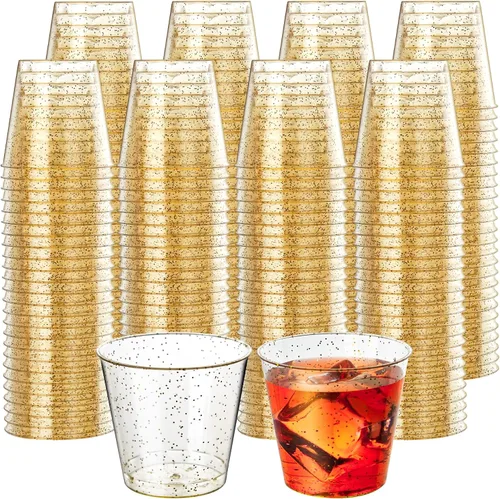 Miniatura 11 de Byvivace 1000 unidades de vasos de chupito de 1 oz de plástico duro transparente - Mini vasos de chupito para Tequila, Whisky, Vodka y Licor, Vaso