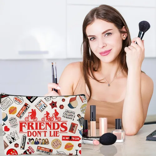 Miniatura 2 de Bolsa de maquillaje mixta, Colorido, Los amigos no mienten