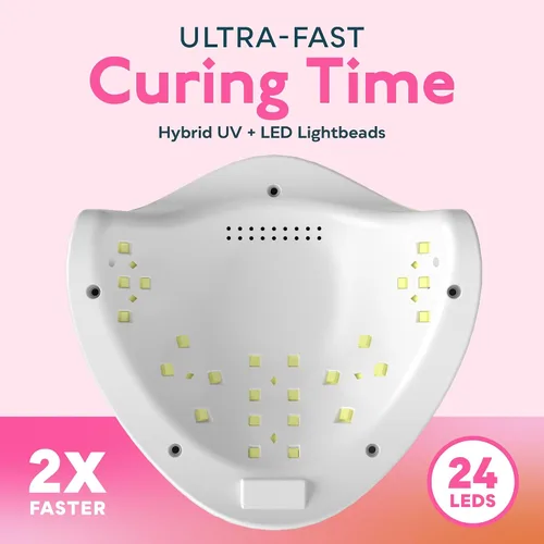Miniatura 3 de Sunuv 36 W LED UV lámpara secadora de uñas para uñas de gel, Manicura/Pedicura con 10s/30s/60s/99S temporizador y bandeja inferior y pantalla LCD