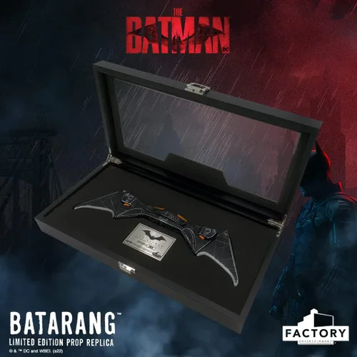 Miniatura 7 de Factory Entertainment La réplica de Batman Batarang Edición Limitada