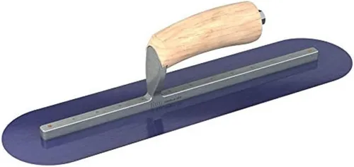 Miniatura 4 de Bon 67-176 Llana de Acabado Steel City - Cuadrada - Acero Azul - 12 X 4 pulgadas - Agarre Cómodo Mango cómodo