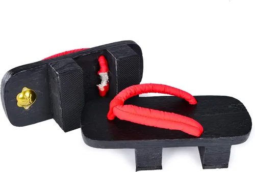 Miniatura 3 de Azumasun Zuecos japoneses de madera con calcetines Tabi para hombres y mujeres