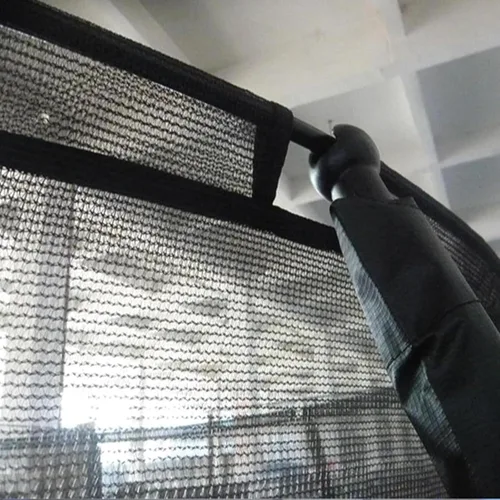 Miniatura 4 de Red de seguridad de repuesto para cama elástica, 12 pies, resistente a los rayos UV, malla envolvente con cremalleras y hebillas, se adapta a