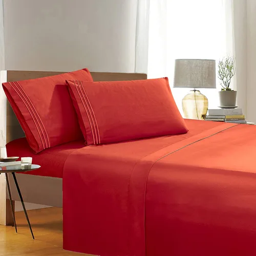 Miniatura 19 de Elegant Comfort 1500 Premier Resistente a Arrugas y Decoloración de Calidad Hotel Juego de Sábanas de 4 Piezas Ultra Suave Lujoso Incluye Sábana