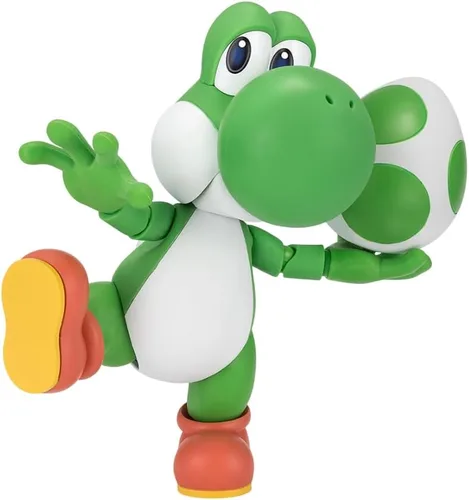 TAMASHII NATIONS - Figura de acción de Super Mario - Yoshi S.H.Figuarts