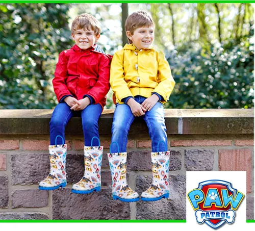 Miniatura 6 de Nickelodeon Paw Patrol - Botas de lluvia de PVC con estampado de personajes para niños