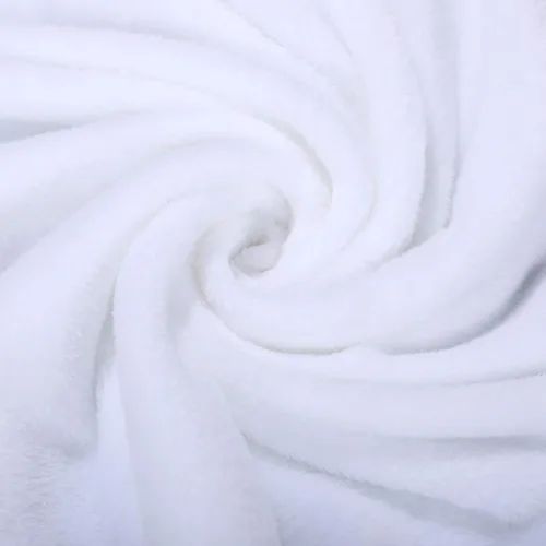 Miniatura 2 de Boao 2 mantas de sublimación para bebé de 30 x 40 pulgadas, manta blanca blanca para recibir bebé, mullida, suave y cálida, manta para bebé recién