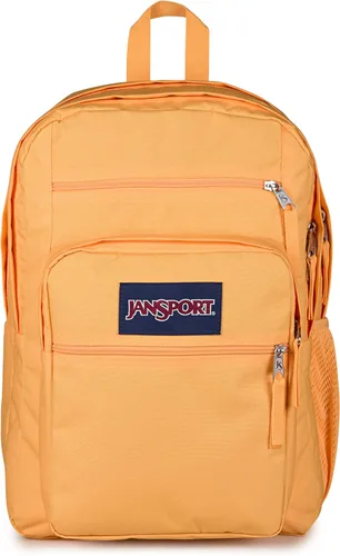 Miniatura 18 de JanSport Mochila para portátil - Bolsa para computadora con 2 compartimentos, tirantes ergonómicos, funda para portátil de 15 pulgadas, asa de Gris