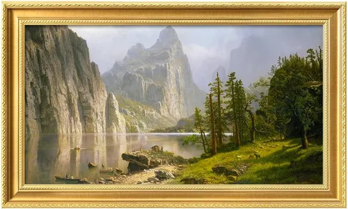 Miniatura 51 de DECORARTS - Impresiones de Giclee de Lirios de Agua de Claude Monet, Arte de Pared Enmarcado con Marco de Madera Maciza, Decoración de Jardín