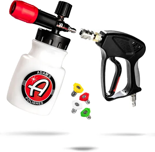 Miniatura 8 de Adam's Polishes Cañón de Espuma Premium - Pulverizador de Jabón para Lavado de Autos Bote Pulverizador para Lavadora a Presión con Desconexión