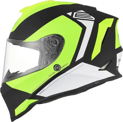Miniatura 2 de ORIGINE Casco de motocicleta de cara completa On Road, aprobado por DOT