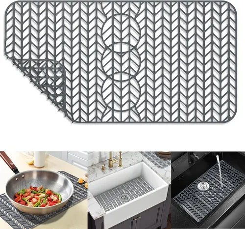 Protectores de fregadero para fregadero de cocina de 16 x 12 pulgadas, 18 x 12 pulgadas, 19 x 13 pulgadas, 24 x 12.5 pulgadas, 26 x 14 pulgadas, 28