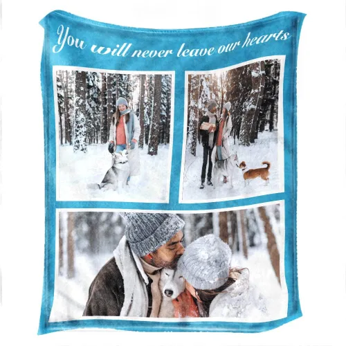 Miniatura 9 de ShineSand Regalos de pérdida de perro, manta personalizada para perro con foto y nombre, manta para mascotas para perro, cachorro, gato, regalo