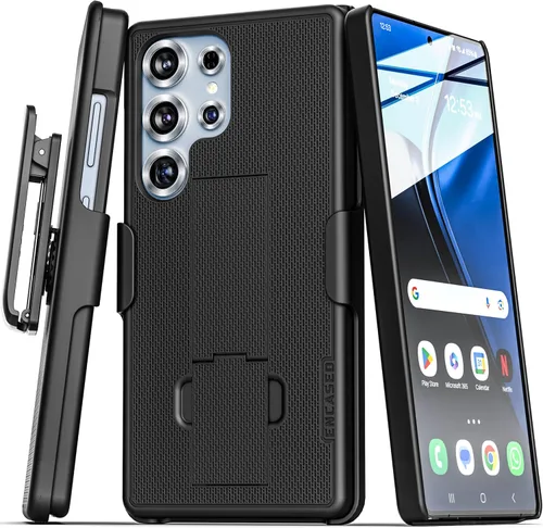 Miniatura 15 de DuraClip - Funda para Samsung Galaxy S22 con clip para cinturón, funda delgada con funda (S22)