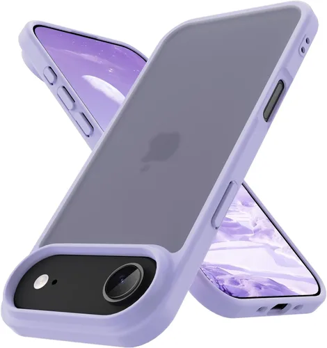 Miniatura 46 de PinLiSheng Funda mate para iPhone 11, funda protectora dura y delgada con protección a prueba de golpes, funda trasera translúcida y mate para Gris