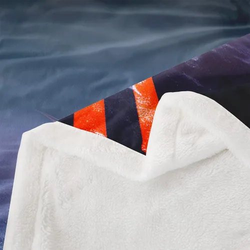 Miniatura 4 de Feelyou Manta de sherpa de tornado, manta de vellón de fenómeno natural, manta de microfibra suave para niños, adolescentes, decoración de desastres