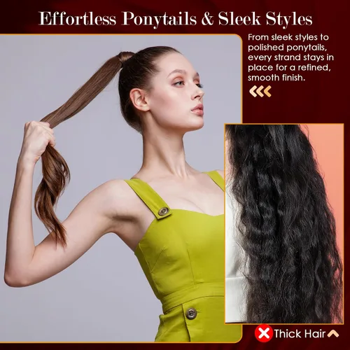 Miniatura 4 de STYLEMATE Sapele - Cepillo de pelo de cerdas de jabalí de madera para mujeres y hombres, cepillo suave para cabello fino y fino, cepillo alisador