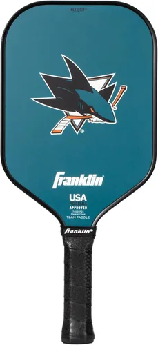 Miniatura 32 de Franklin Sports Palas de pickleball del equipo de la NHL – Palas oficiales de pickleball con el logotipo del equipo de hockey de la NHL – Signature