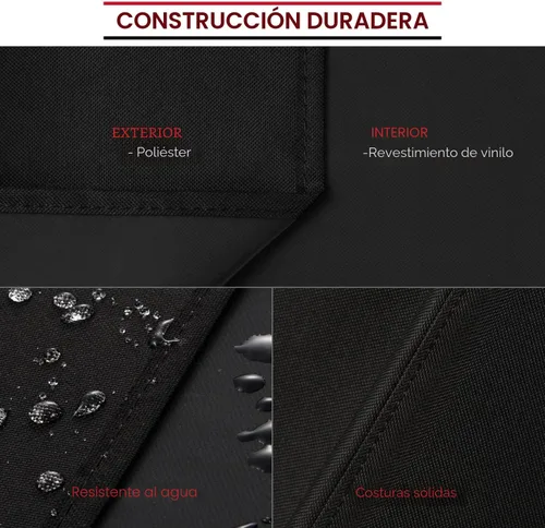 Miniatura 5 de Unicook Cubierta de parrilla de gas impermeable resistente al agua, cubierta de barbacoa de 65 pulgadas, material especial resistente a