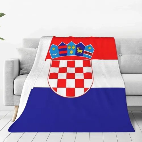 Miniatura 19 de Manta patriótica con la bandera de Canadá, ligera, acogedora y cálida, manta para sofá o cama, 50 x 40 pulgadas Bandera de Canadá-v0001