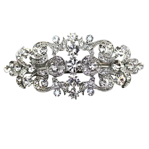 Miniatura 15 de Faship Precioso pasador floral de cristal AB Rhinestone