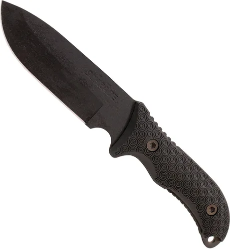 Miniatura 6 de Schrade Delta Class Bedrock Sheepsfoot Fixed Blade with 10.4in Stainless Steel Blade, TPE Handle for Outdoor Survival, Camping, Bushcraft
