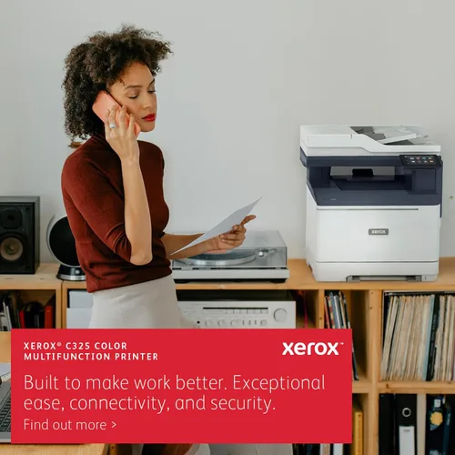Miniatura 5 de Xerox C325dni Impresora láser a color inalámbrica todo en uno – Escáner de impresora de alta velocidad de 35 ppm, Fax para la nube, impresora
