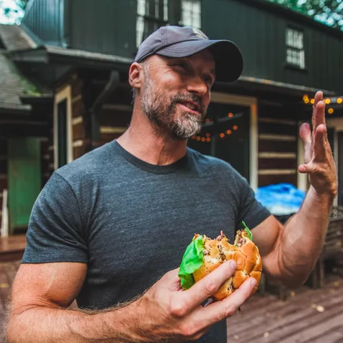 Miniatura 8 de Burger Iron Smash - Prensa para hamburguesas de 6 pulgadas, acero inoxidable, fondo plano redondo, herramienta para triturar hamburguesas, ideal
