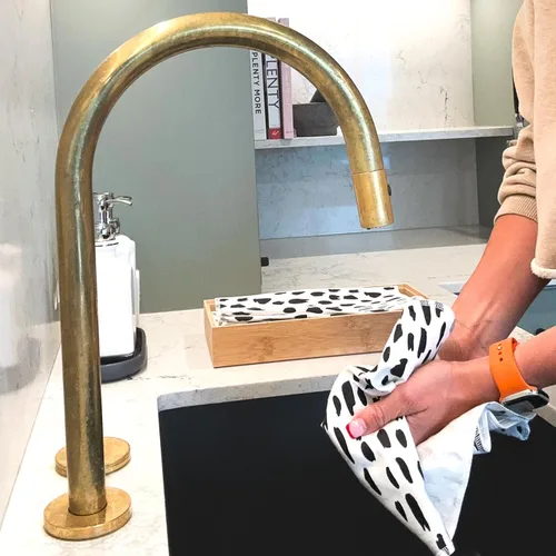 Miniatura 5 de Toallas de papel reutilizables, paquete de 10 unidades, rollo de toallas de papel de algodón lavables, servilletas reutilizables sin papel