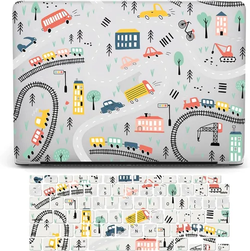 Miniatura 29 de Funda compatible con MacBook Pro de 13 pulgadas A1278 con CD-ROM lanzado a principios de 2012/2011/2010/2009/2008, funda protectora rígida