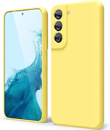 Miniatura 449 de oakxco Funda para teléfono Samsung Galaxy S21 Ultra con agarre de silicona líquida, bonita funda delgada y delgada de goma suave de TPU lisa