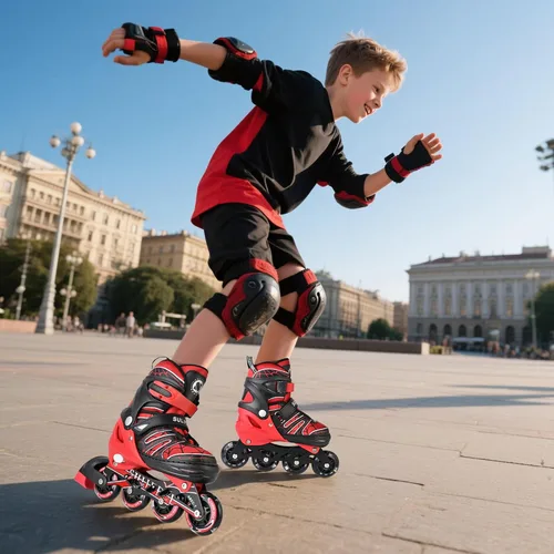 Miniatura 5 de SULIFEEL Patines en línea de unicornio arcoíris para niñas y niños, 4 tamaños, ajustables, con ruedas iluminadas, para niños principiantes D Araña