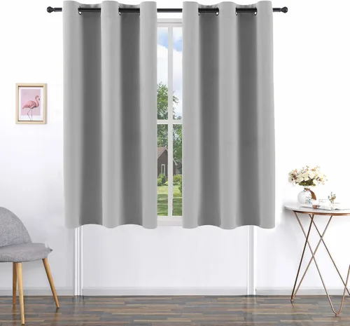 Miniatura 60 de Pickluc Cortinas Opacas Azul Marino para Sala de Estar, Cortinas Bloqueadoras de Luz con Ojales, Aislamiento Térmico, Reducción de Ruido, 52 Azul