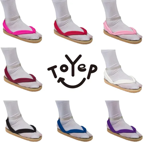 Miniatura 2 de Zapatos de zuecos unisex de anime para cosplay, accesorio de cosplay japonés Oshitari
