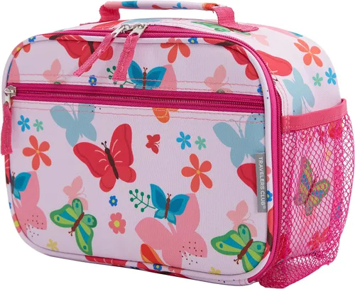 Miniatura 5 de Travelers Club Juego de viaje de equipaje para niños, 23 piezas, mariposa, 5, Mariposa, Juego de equipaje de viaje para niños de 23 piezas