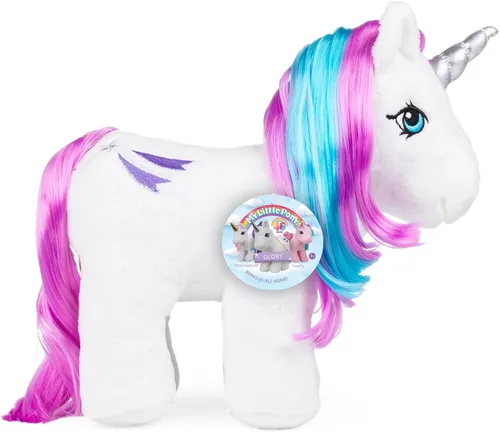 Miniatura 2 de Peluche de My Little Pony Unicornio y Pegaso - Glory - Peluche de Coleccionista, Juguete de Animal de Peluche Retro, Niño, Niño Pequeñ, Niña, Niño
