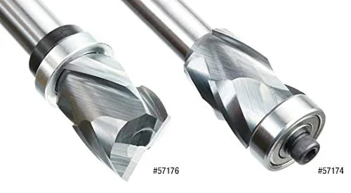 Miniatura 7 de Amana Tool - 57174 Compresión de carburo sólido en espiral de corte empotrado 0.866 in de diámetro x 1-9/64 x 1/2 Inc