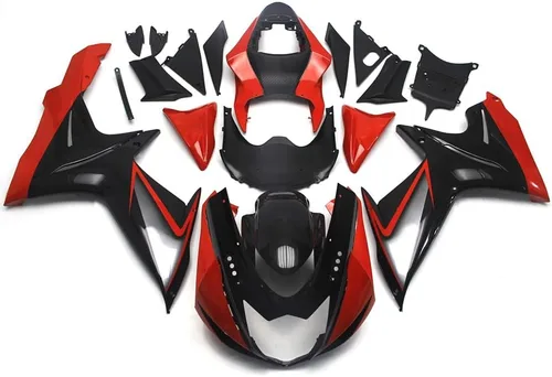 Miniatura 29 de Kit de carenado de inyección azul, negro y blanco para Suzuki GSXR600 GSX750 2006 2007 GSXR 600 GSX-R750 06 07 ABS Carenado de plástico completo
