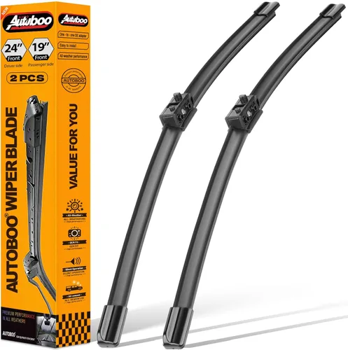 Miniatura 27 de AUTOBOO Juego de limpiaparabrisas de 26 + 23 pulgadas para Toyota Tundra 2007-2021 y Sequoia 2008-2020 2021 2022 - Reemplazo original de calidad