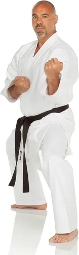 Miniatura 6 de Ronin Karate GI - Uniforme de karate de peso medio para artes marciales, 9.5 onzas, algodón, cinturón blanco incluido